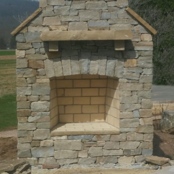 Flat Stack Fireplace